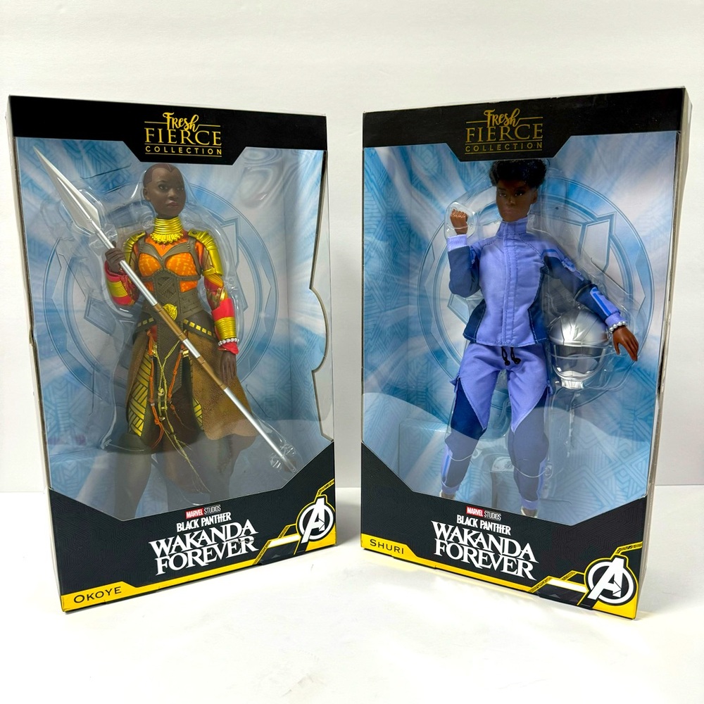 SALE MARVEL WAKONDA SHURI & OKOYE DOLLS